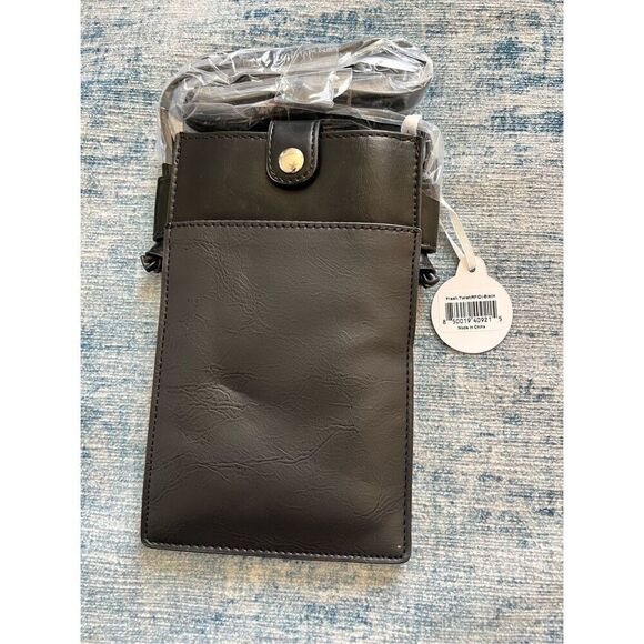 NWT! Save The Girls Black Fresh Twist Touch Screen Purse Bag - Picture 2 of 5